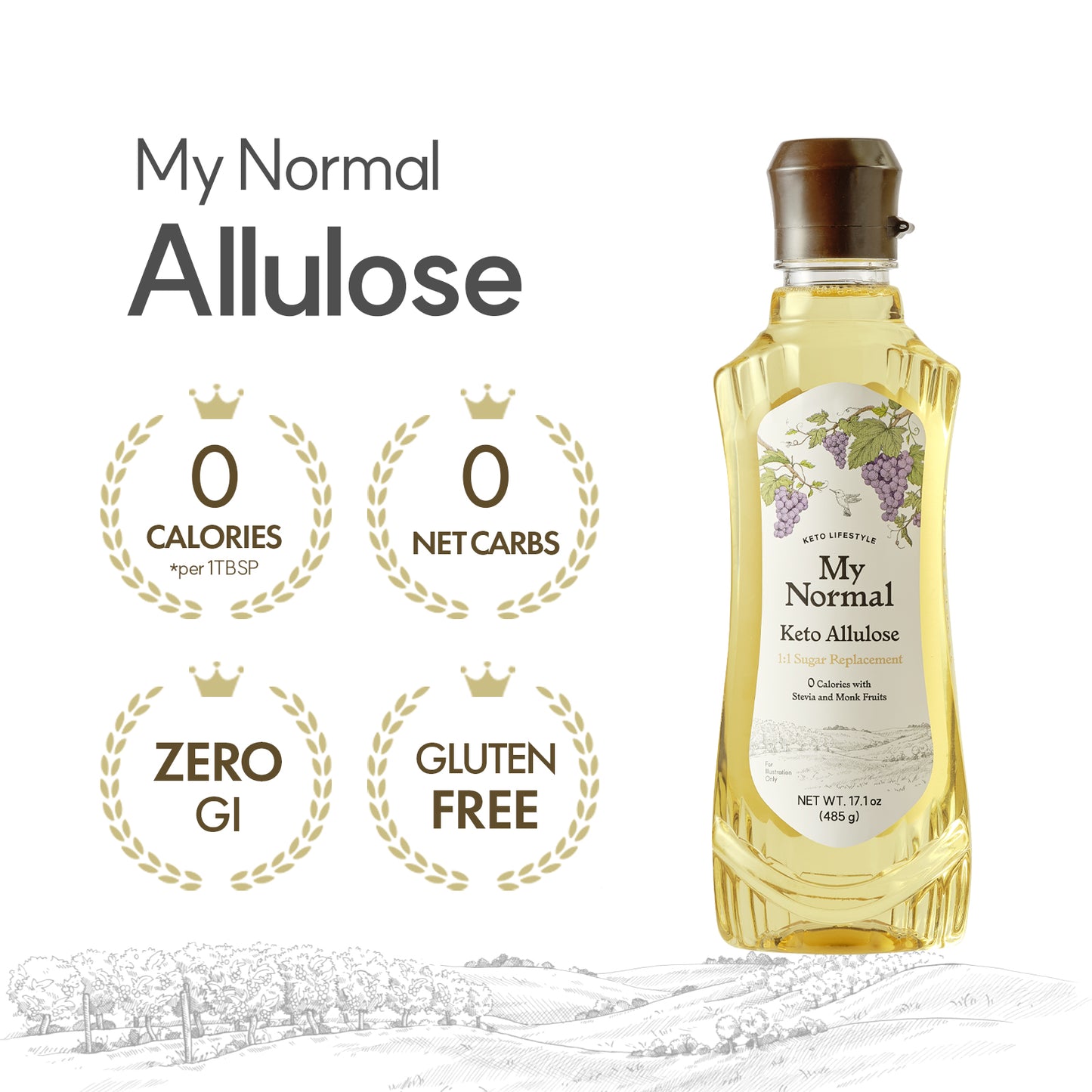 My Normal Keto Allulose 17.1 oz